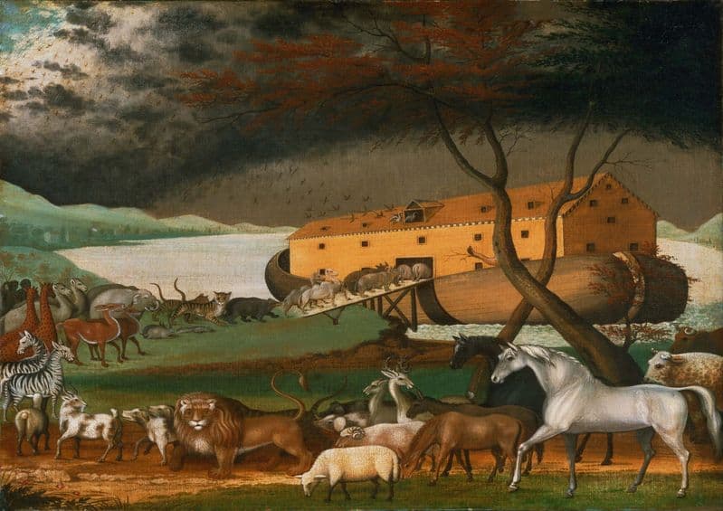 Hicks, Edward: Noah's Ark. Fine Art Print/Poster (149)