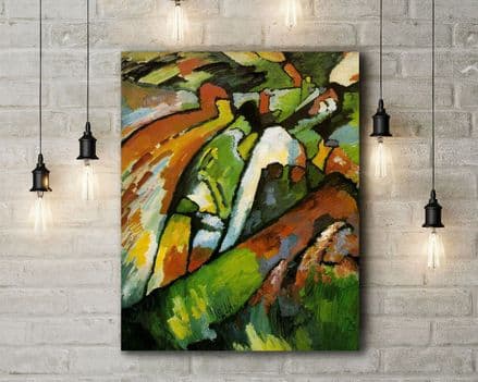 Kandinsky: Improvisation VII. Fine Art Canvas.