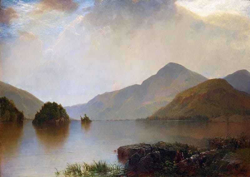 Kensett, John Frederick: Lake George. Fine Art Print/Poster (5265)