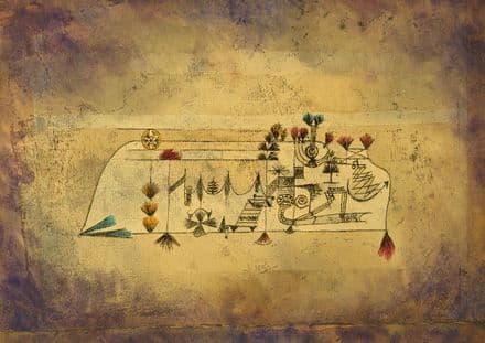 Klee, Paul: All Souls' Picture. Fine Art Print/Poster (5031)