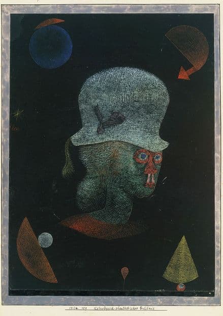 Klee, Paul: Astrological Fantasy Portrait. Fine Art Print/Poster (5007)
