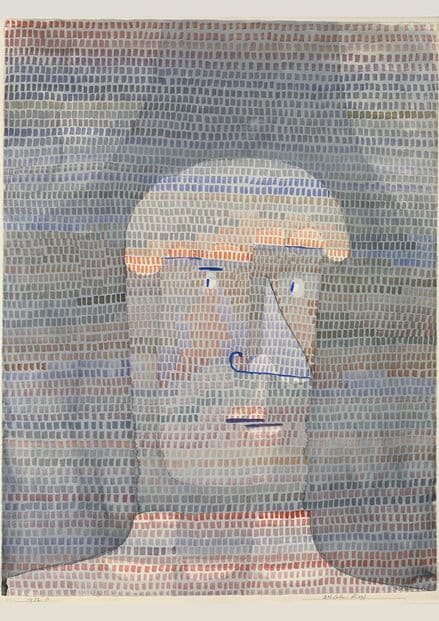Klee, Paul: Athlete's Head. Fine Art Print/Poster (4990)