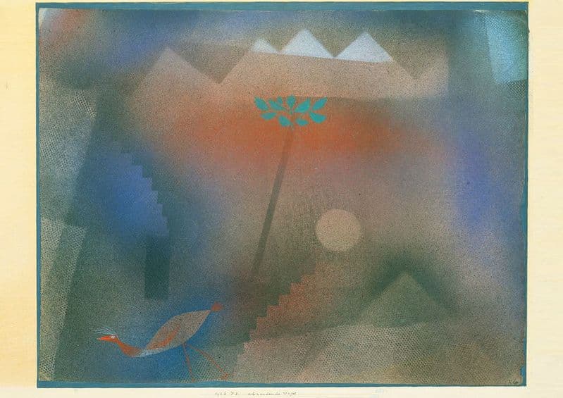 Klee, Paul: Bird Wandering Off. Fine Art Print/Poster (4982)