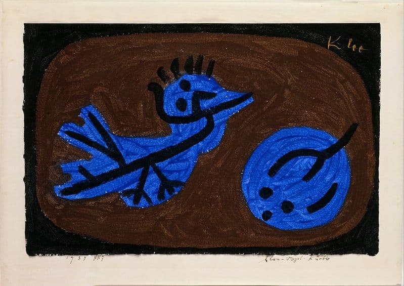 Klee, Paul: Blue Bird Pumpkin. Fine Art Print/Poster (5013)