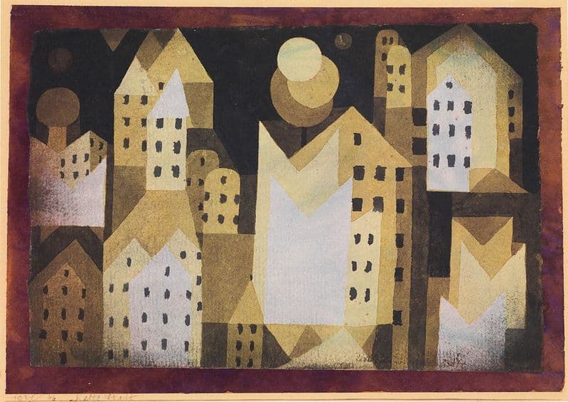 Klee, Paul: Cold City. Fine Art Print/Poster (4983)