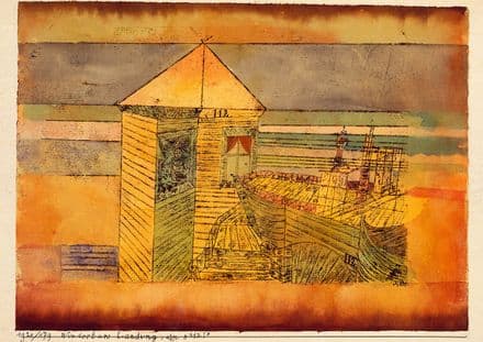 Klee, Paul: Miraculous Landing, or the "112!". Fine Art Print/Poster (5016)