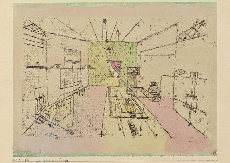Klee, Paul: Phantom Perspective. Fine Art Print/Poster (5027)