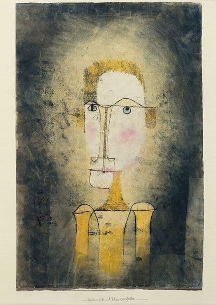 Klee, Paul: Portrait of a Yellow Man. Fine Art Print/Poster (5018)
