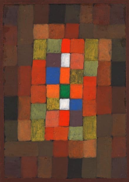 Klee, Paul: Static-Dynamic Gradation. Fine Art Print/Poster (5015)