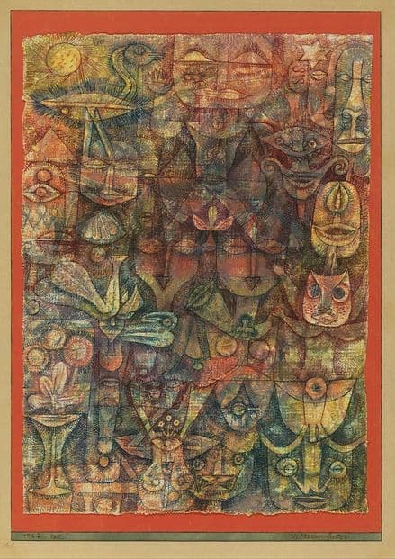 Klee, Paul: Strange Garden. Fine Art Print/Poster (4988)