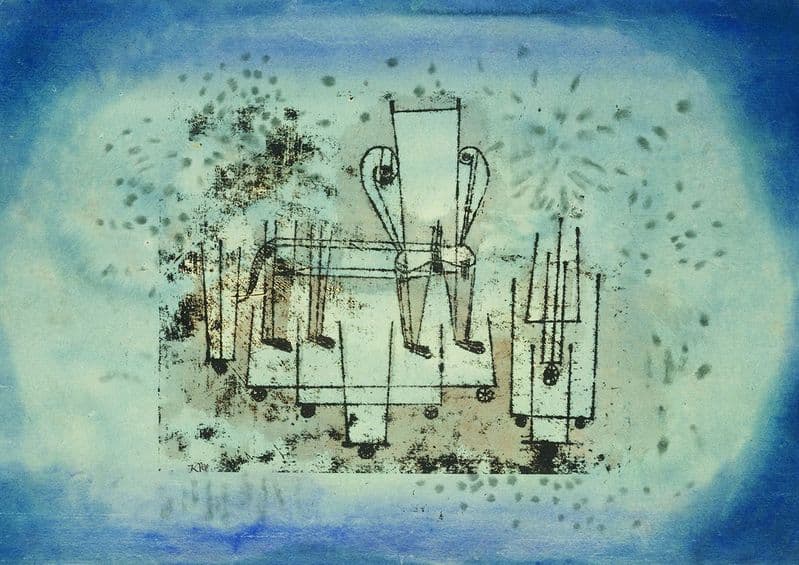 Klee, Paul: The Chair-Animal (1922). Fine Art Print/Poster (4977)
