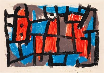 Klee, Paul: The Hour Before One Night. Fine Art Print/Poster (5000)