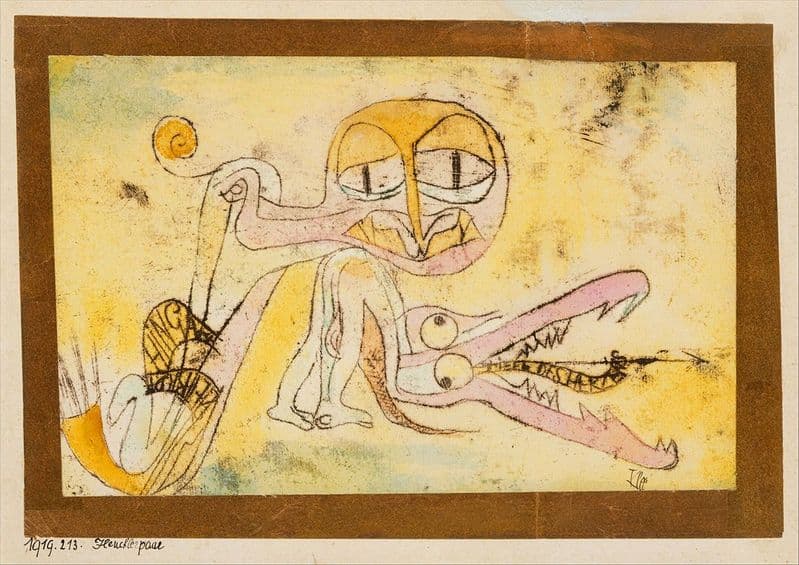 Klee, Paul: The Hypocrites. Fine Art Print/Poster (4984)