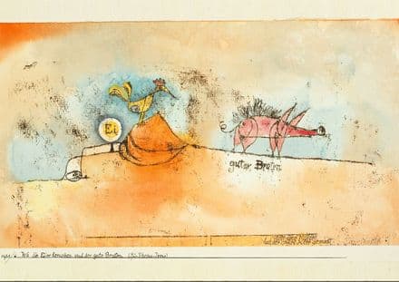 Klee, Paul: Where the Eggs and the Good Roast Come From. Fine Art Print/Poster (4981)