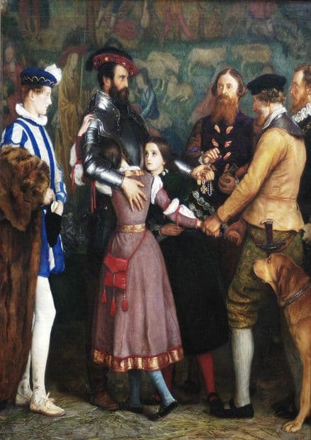 Millais, John Everett: The Ransom. Fine Art Print/Poster. Sizes: A4/A3/A2/A1 (00706)