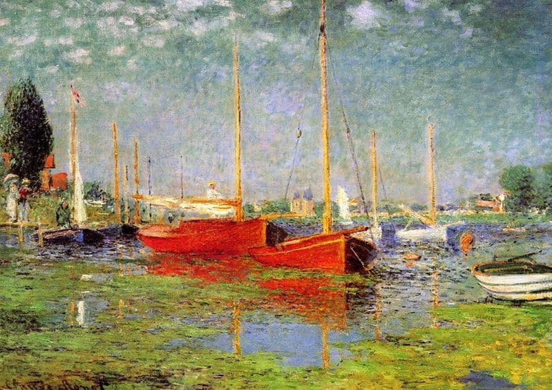 Monet, Claude: Argenteuil. Fine Art Print/Poster. Sizes: A4/A3/A2/A1 (00748)