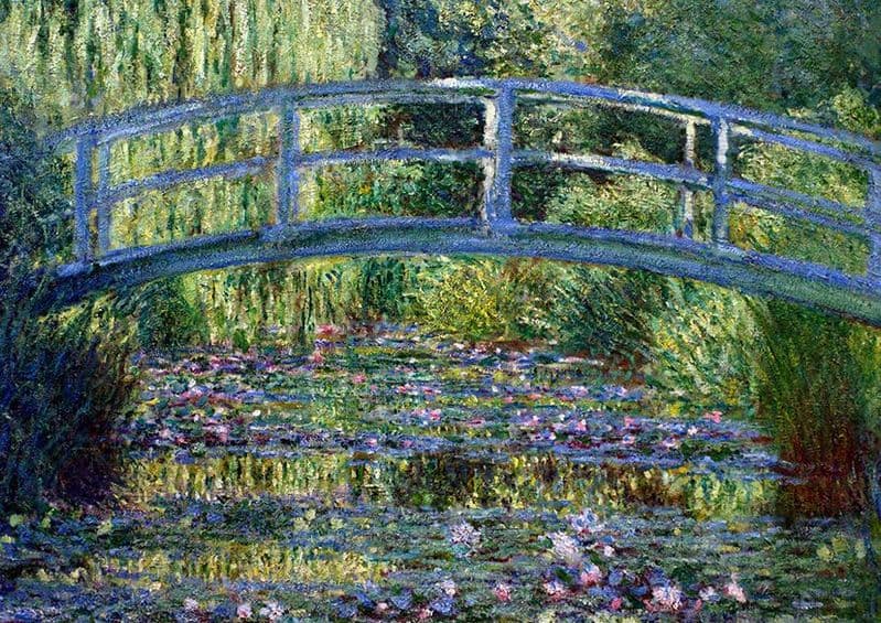 Monet, Claude: Le Pont Japonais a Giverny. Fine Art Print/Poster. Sizes: A4/A3/A2/A1 (005)
