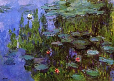 Monet, Claude:  Sea Roses. Fine Art Print/Poster. Sizes: A4/A3/A2/A1 (00780)