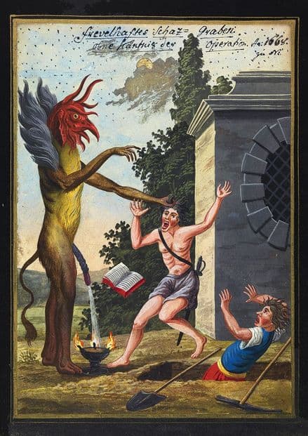 Occult Art: Compendium Rarissimum, Folio 16 (c. 1775). Fine Art Print/Poster (4766)