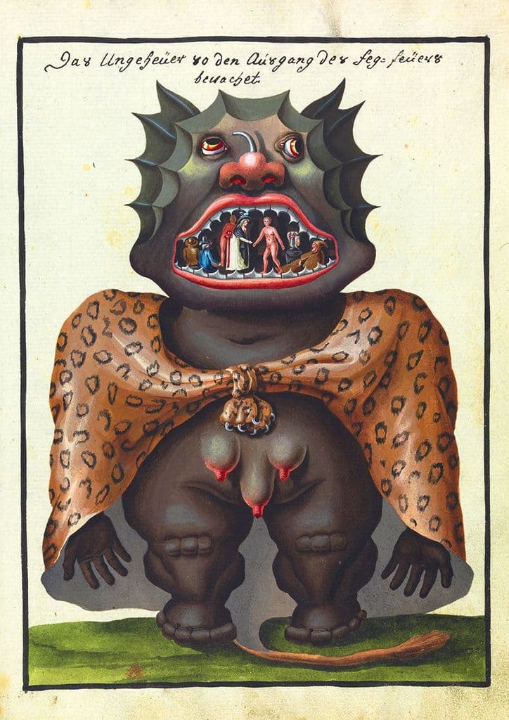 Occult Art Compendium Rarissimum, Folio 23 (c. 1775). Fine Art Print/Poster (4774)