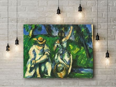 Paul Cezanne: The Fruit Pickers. Fine Art Canvas.