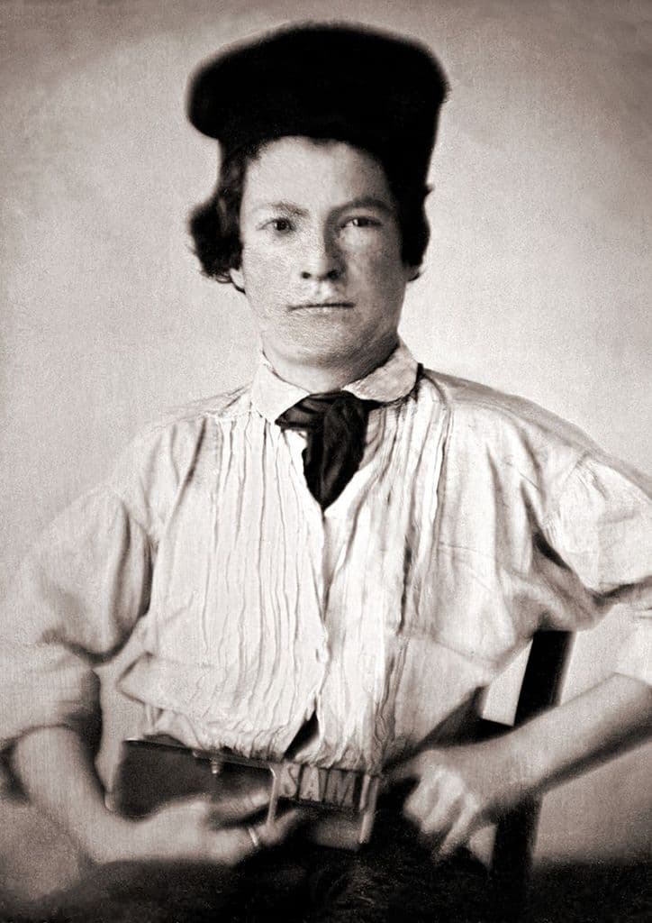 Portrait of Samuel Clemens, Mark Twain as a Youth (1850). Print/Poster (5408)
