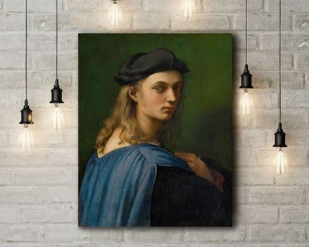 Raphael: Portrait of Bindo Altoviti. Fine Art Canvas.