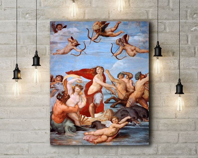 Raphael: The Triumph of Galatea. Fine Art Canvas.