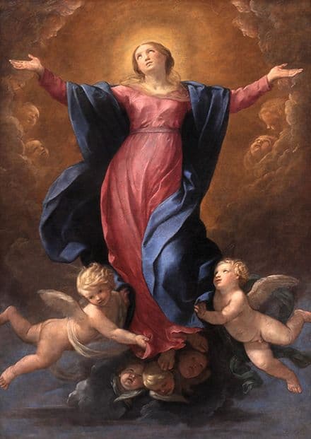 Reni, Guido:  The Assumption of the Virgin. Fine Art Print/Poster. Sizes: A4/A3/A2/A1 (002099)
