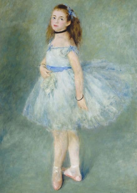 Renoir, Pierre Auguste:The Dancer. Fine Art Print/Poster. Sizes: A4/A3/A2/A1 (004279)