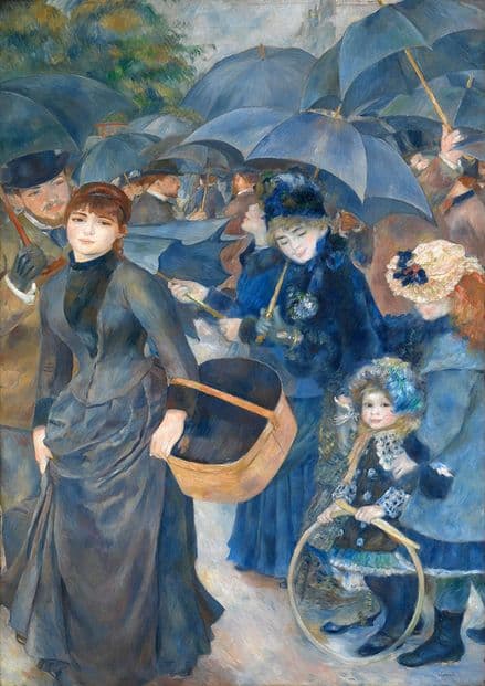 Renoir, Pierre Auguste: The Umbrellas. Fine Art Print/Poster. Sizes: A4/A3/A2/A1 (00180)