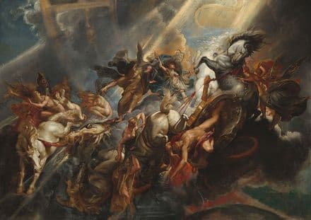 Rubens, Peter Paul: The Fall of Phaeton. Fine Art Print/Poster. Sizes: A1/A2/A3/A4 (003919)
