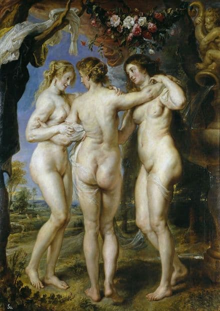 Rubens, Peter Paul: The Three Graces. Fine Art Print/Poster. Sizes: A1/A2/A3/A4 (00550)