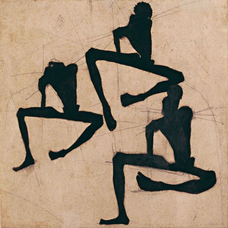 Schiele, Egon: Composition with Three Male Nudes. Fine Art Print/Poster (003671)