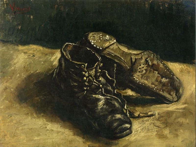 Van Gogh, Vincent: A Pair of Shoes. Fine Art Print/Poster (004202)