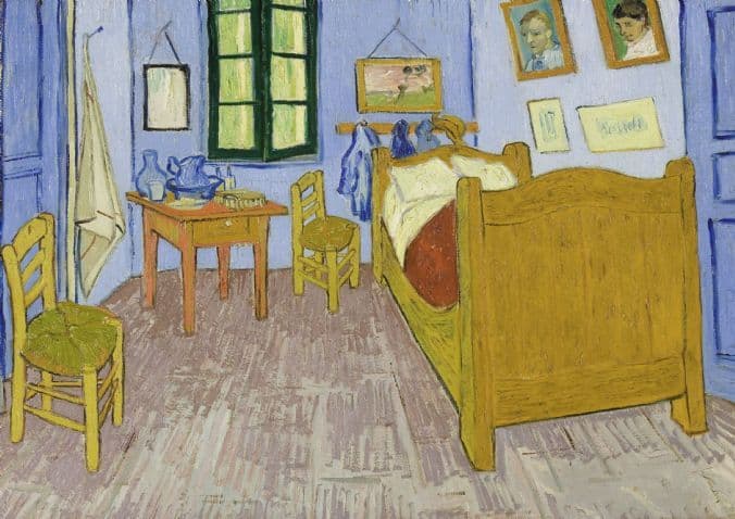 Van Gogh, Vincent: Bedroom at Arles. Fine Art Print/Poster. Sizes: A4/A3/A2/A1 (00617)