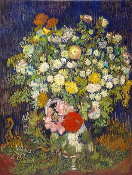 Van Gogh, Vincent: Bouquet of Flowers in a Vase. Fine Art Print/Poster (004185)