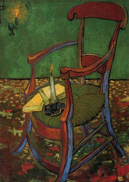 Van Gogh, Vincent: Paul Gauguin's Armchair. Fine Art Print/Poster. Sizes: A4/A3/A2/A1 (001530)