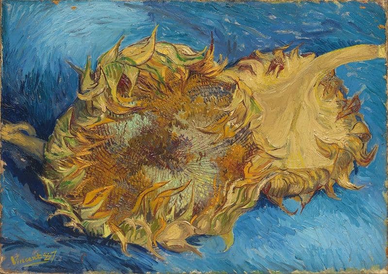 Van Gogh, Vincent: Sunflowers. Fine Art Print/Poster. Sizes: A4/A3/A2/A1 (004191)