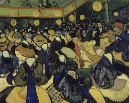 Van Gogh, Vincent: The Dance Hall in Arles. Fine Art Print/Poster. (004140)