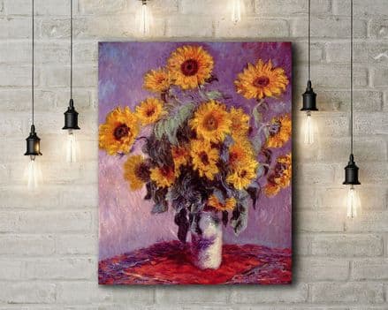 Vincent van Gogh: Sunflowers. Fine Art Canvas.