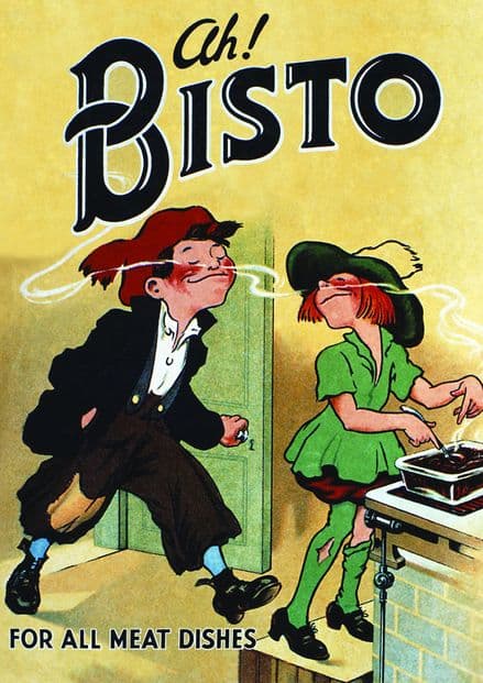 Vintage Bisto Gravy Classic Advertisment Print/Poster. Sizes: A4/A3/A2/A1 (003109)