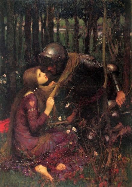 Waterhouse, John William: Beautiful Woman Without Mercy/Pity. Romanticism Fine Art Print/Poster. Sizes: A4/A3/A2/A1 (00832)