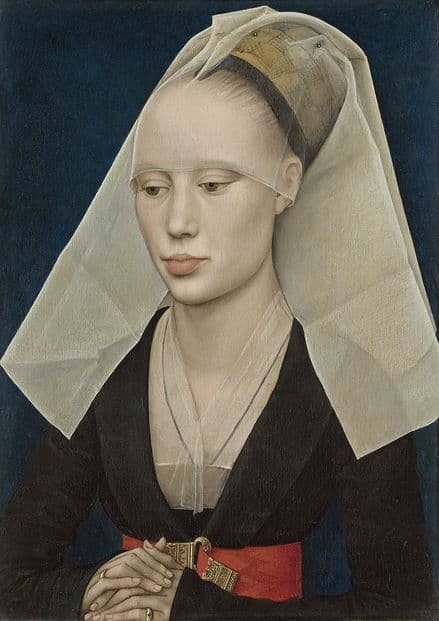Weyden, Rogier van der: Portrait of a Lady. Fine Art Print/Poster. Sizes: A4/A3/A2/A1 (003946)