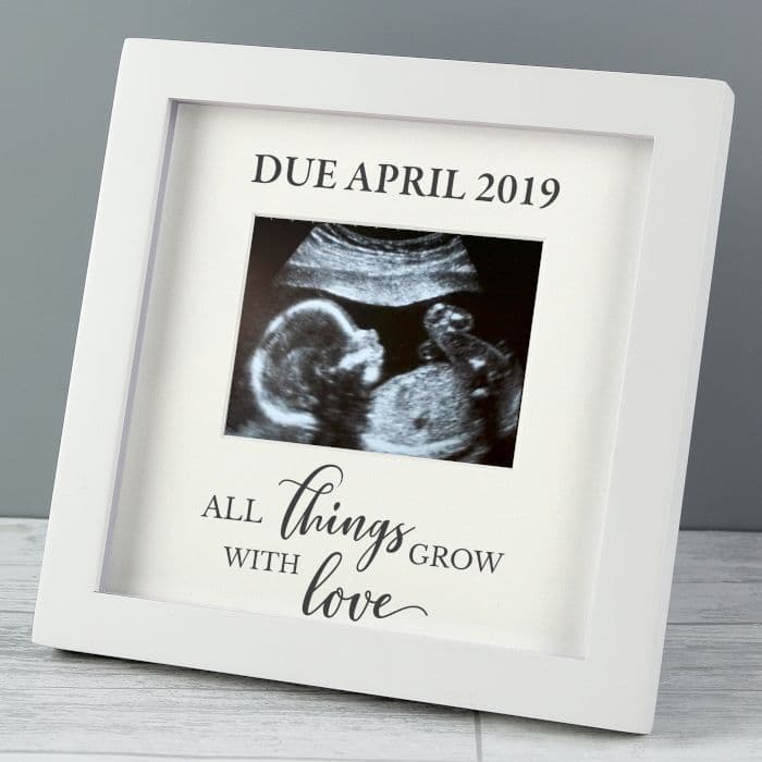 'All Things Grow' 4 x 3 Baby Scan Frame