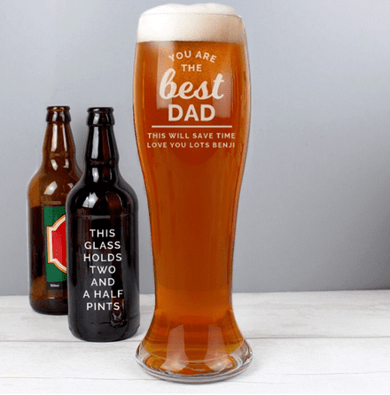 'You are the Best' Giant Two And A Half Pint Beer Glass