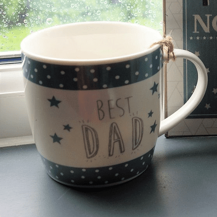 20% OFF Love Life Pretty Mug- Best Dad In Blue