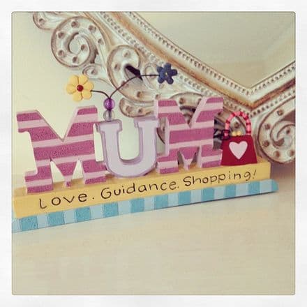 40% OFF Mum Love Guidance Shopping Plaque