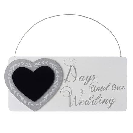 50% OFF Countdown Sign - Days Until Our Wedding