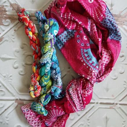50% OFF Oriental cotton scarves